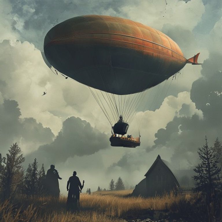 The Case of the Ghost Blimp L-8