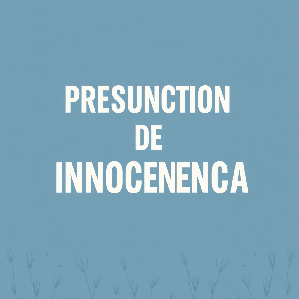 Presunción de inocencia