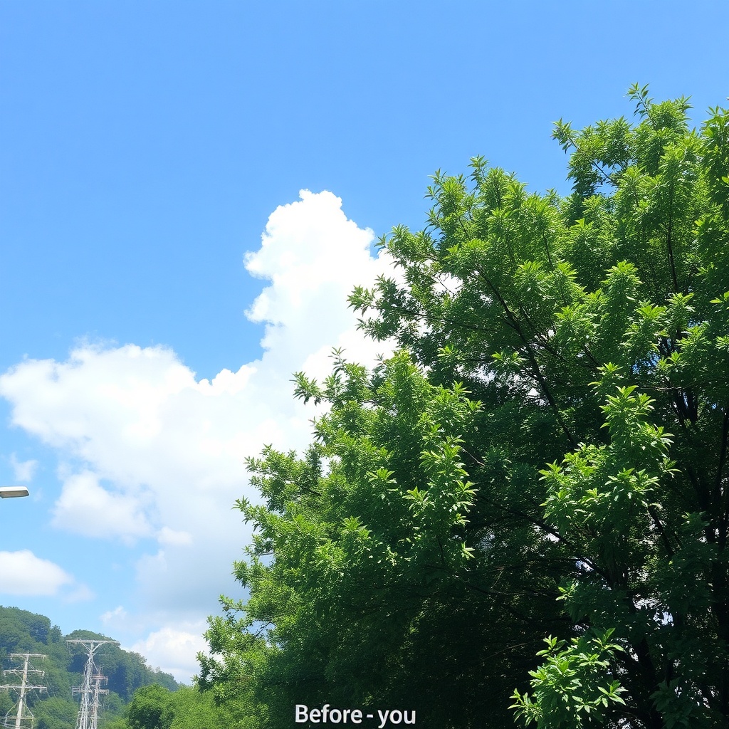 Before, you