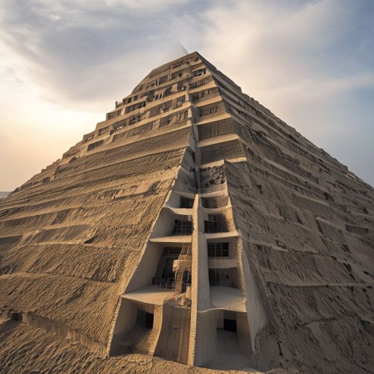 The Case of the Pyramid Construction
