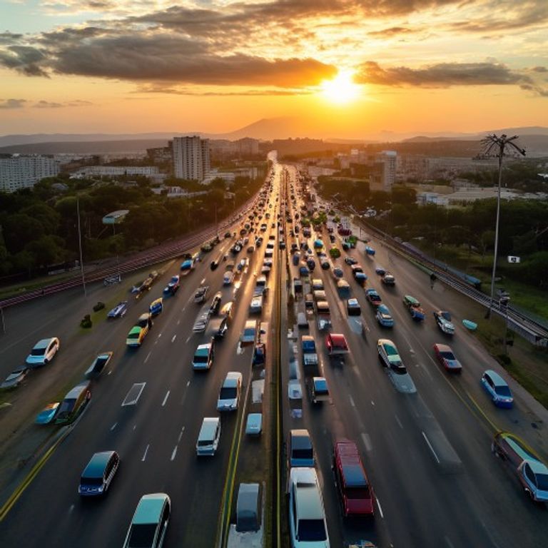 Goiânia alcanzó 1.000.000 de vehículos