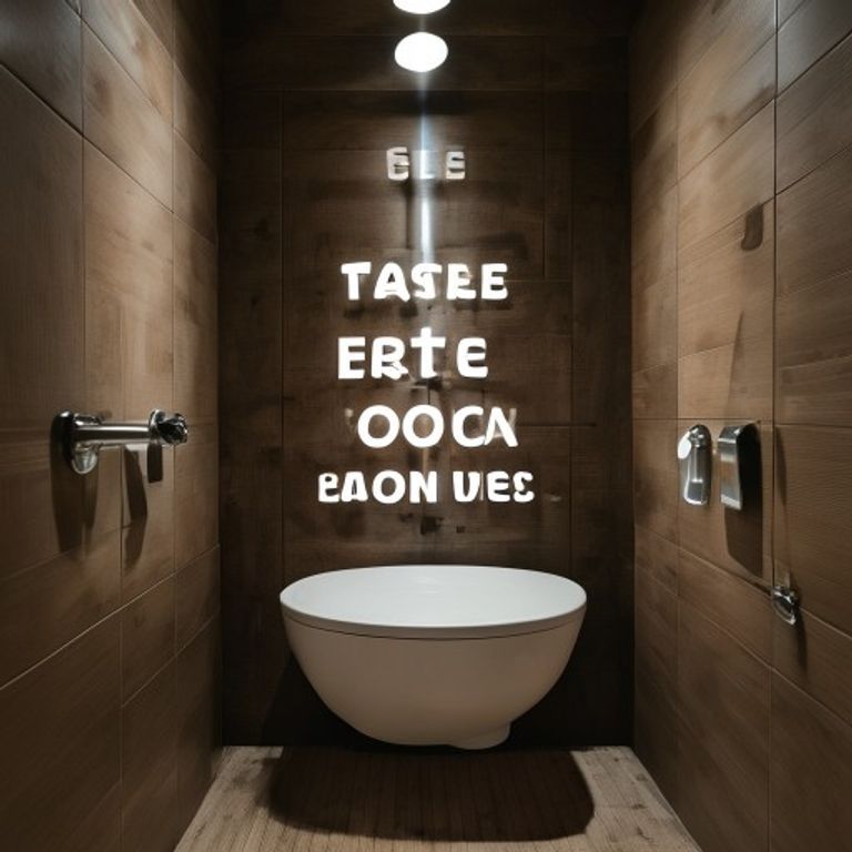 Bathroom door phrases,